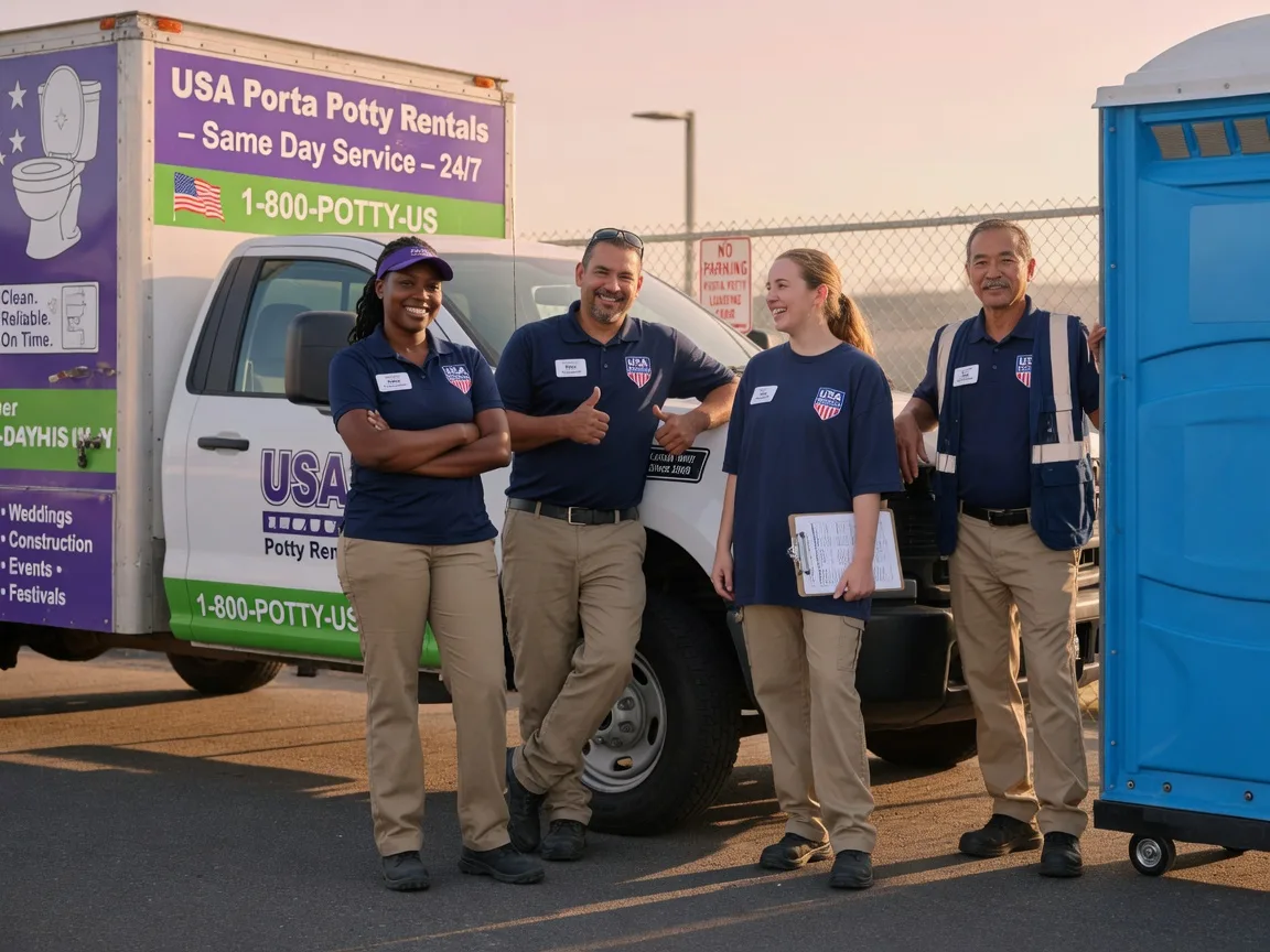Porta Potty Rental company in Oroville, CA